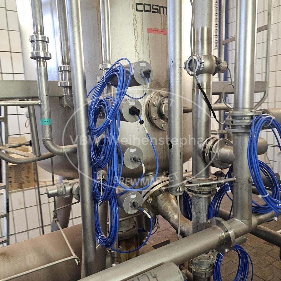 Used PVPP filtration plant