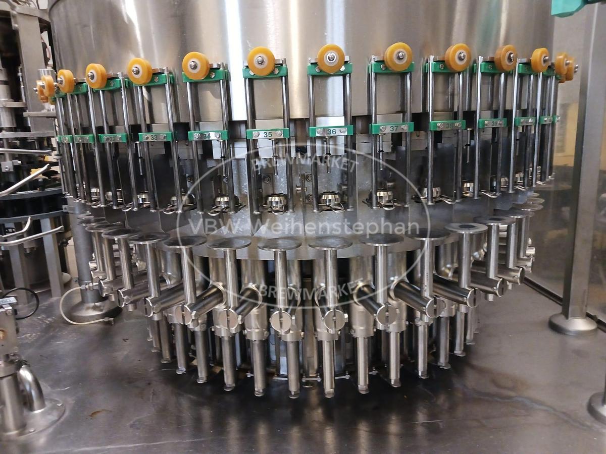 Used Glass bottle filling line