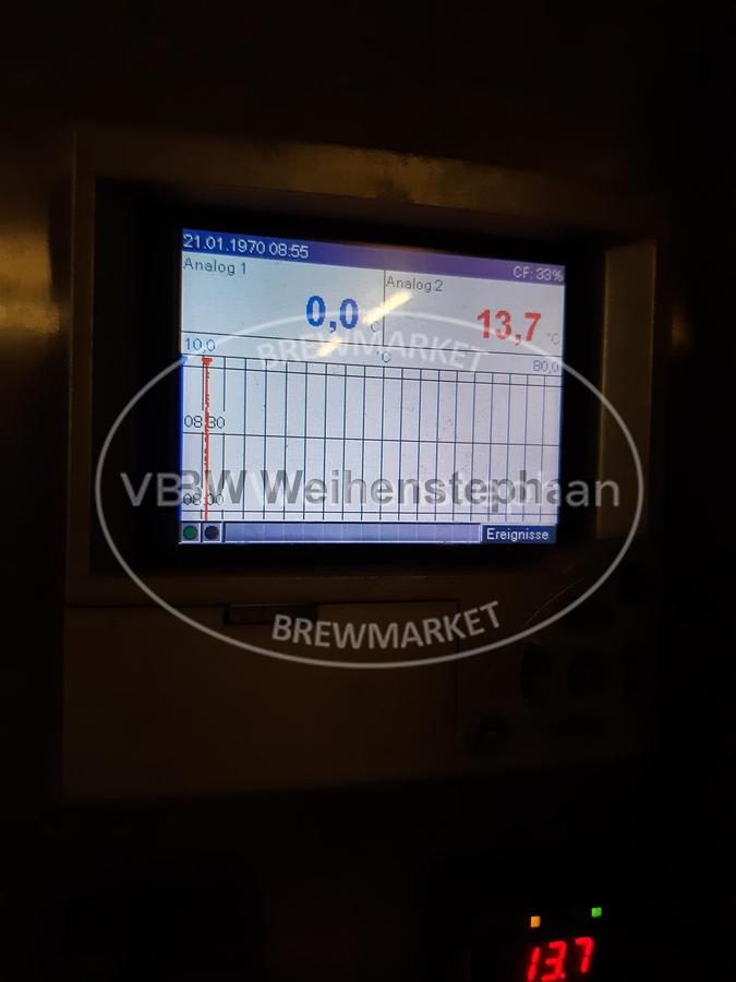 Used chamber pasteurizer