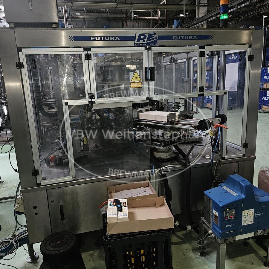 Used PET bottle filling line