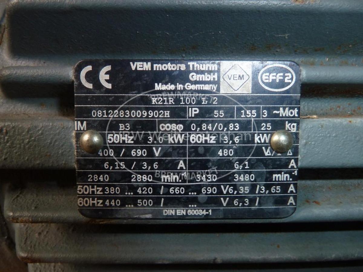 Used pumpmotor