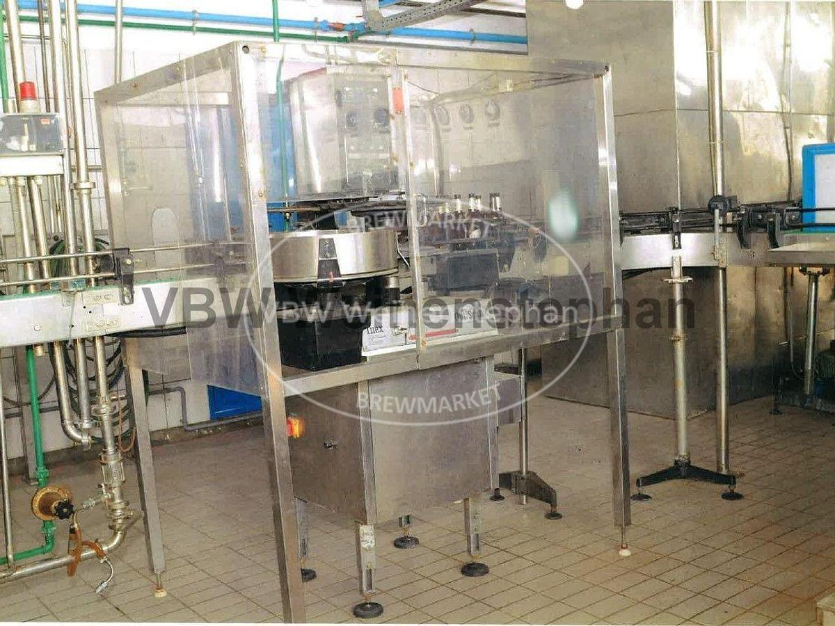 Used Glass bottle filling line