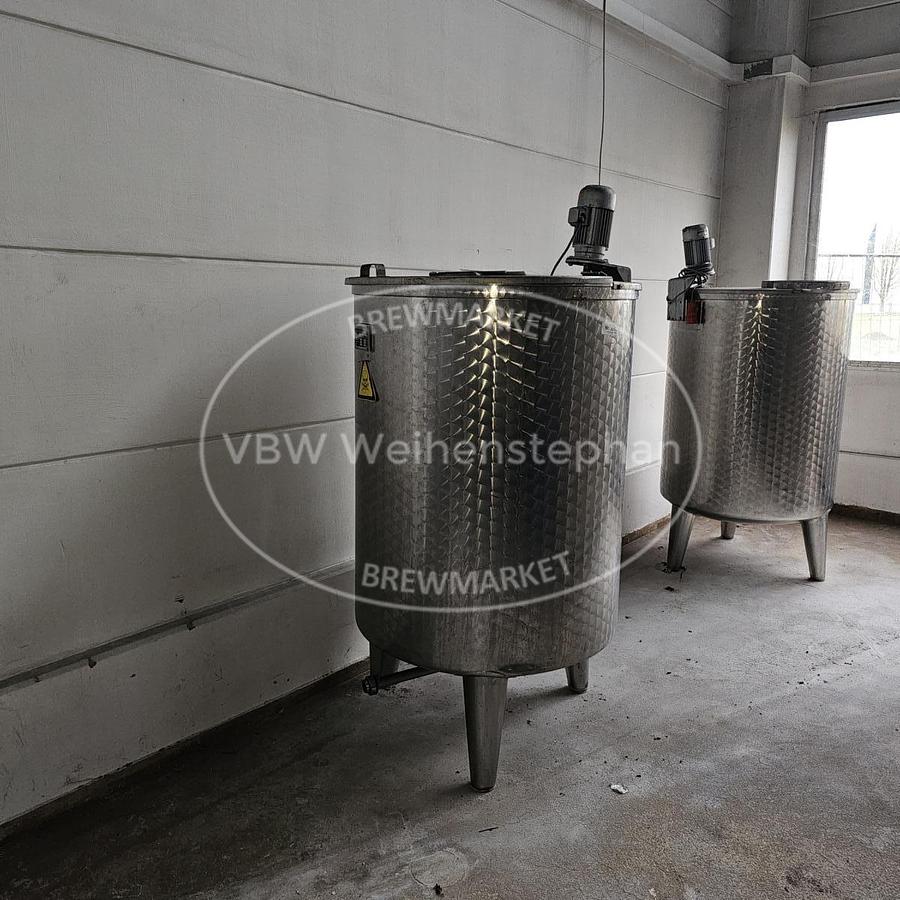 Used Mixing vessel (2 pcs.)