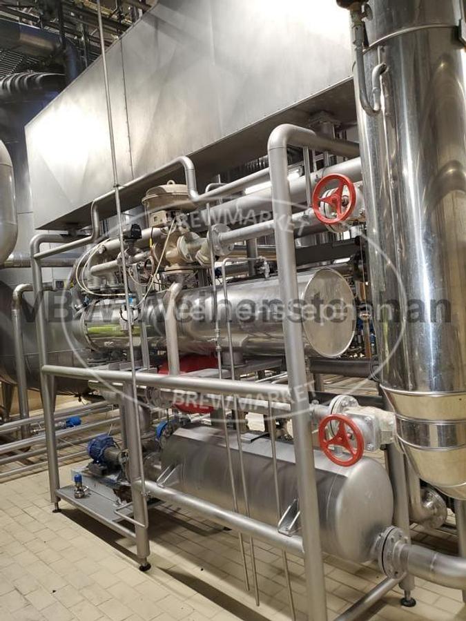 Used Flash pasteuriser