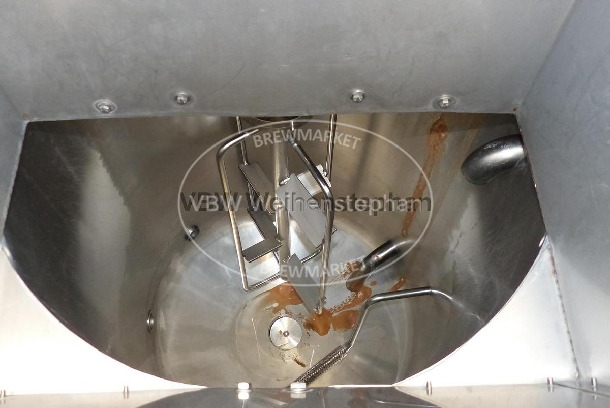 Used Kieselgur dosing vessel