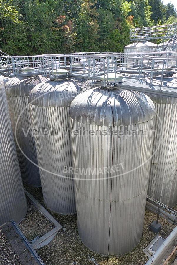 Used Cylindro-conical fermentation and storage tanks (CCT, 5 pcs.)