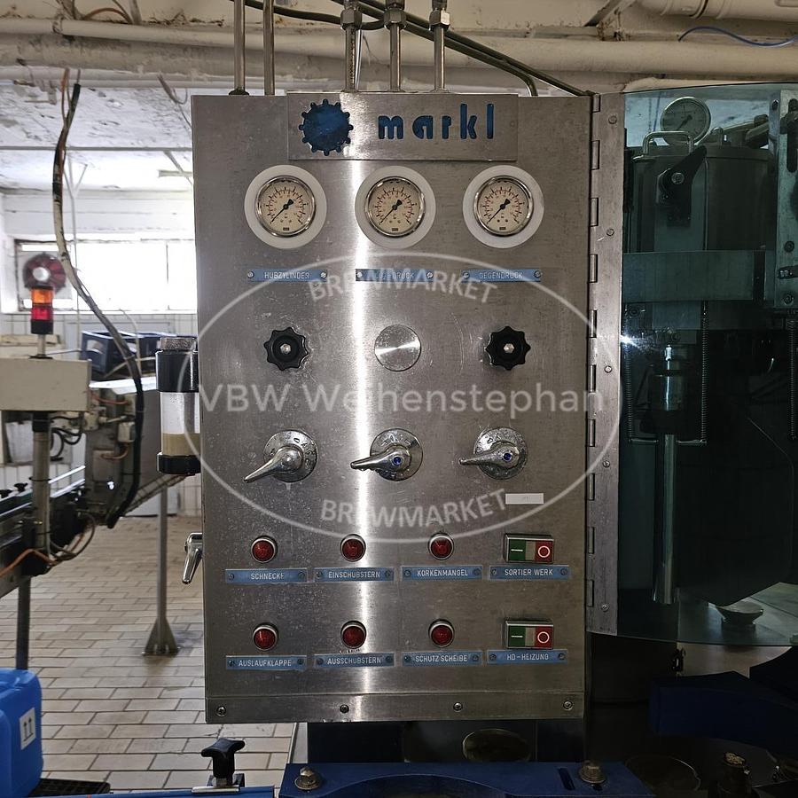 Gebraucht Glasflaschenfüller und -verschließer