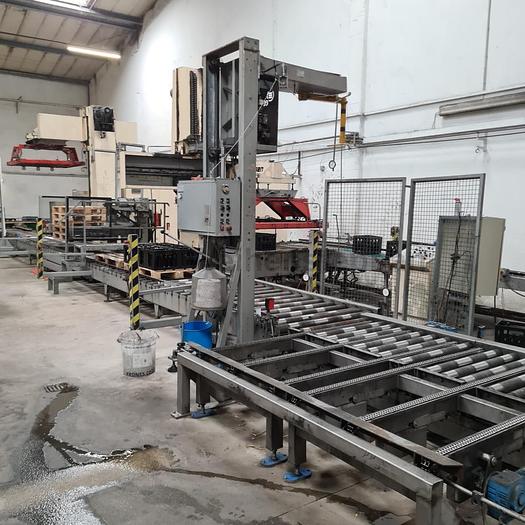 Gebraucht Palettierungslinie