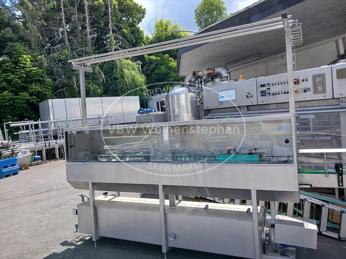 Used bottle rinser