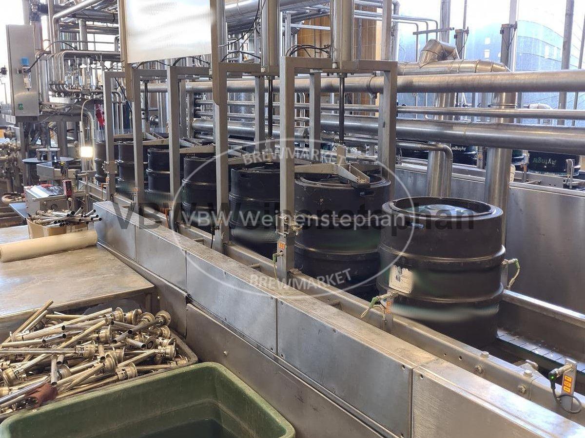 Gebraucht Keg Reinigungs- und Abfüllstraße