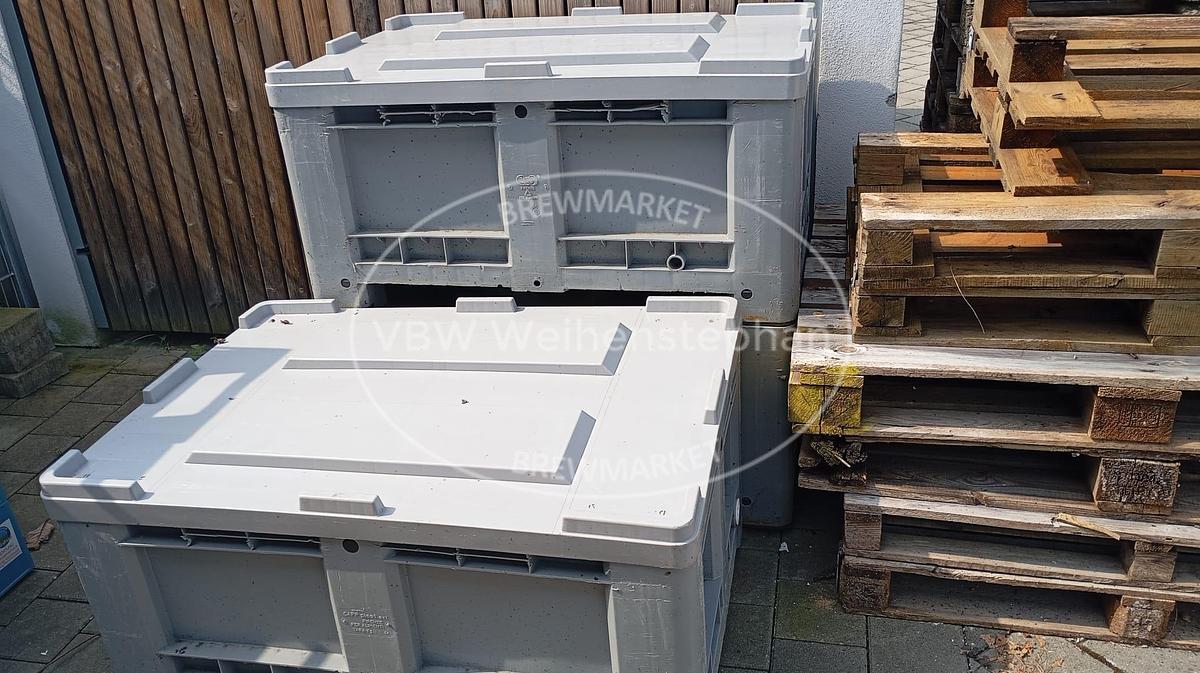 Used spent grain containers (3 pcs.)