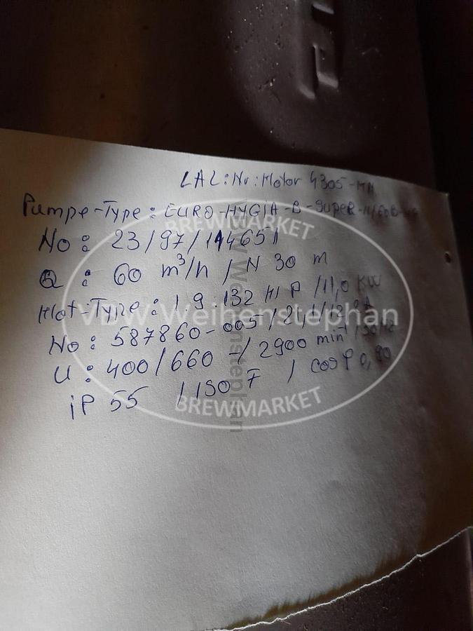 Used Centrifugal pump