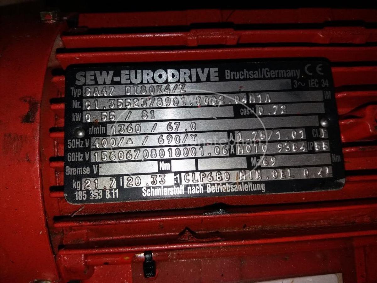 Used gear motor