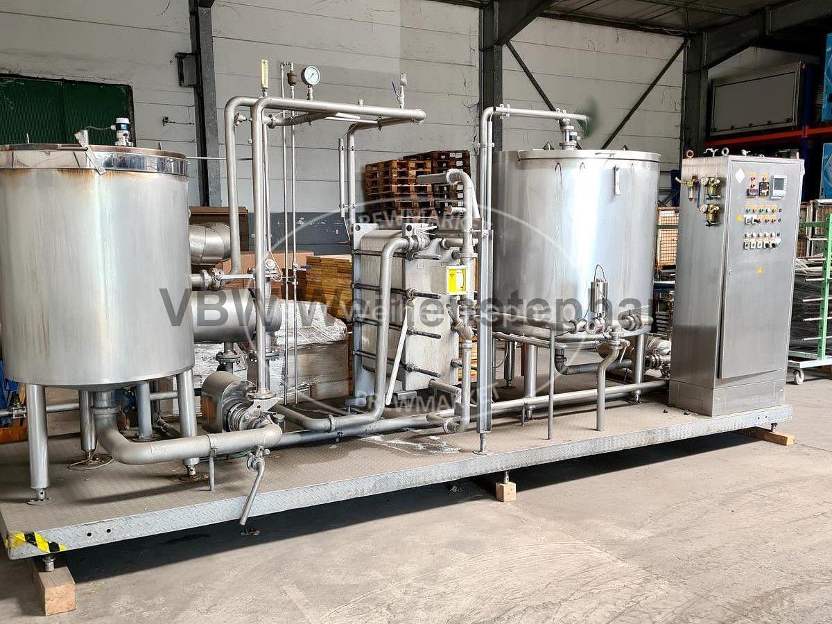 Used Flash pasteuriser