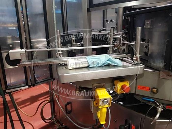 Gebraucht Etikettiermaschine / Etikettierer für Bügelverschlussflaschen