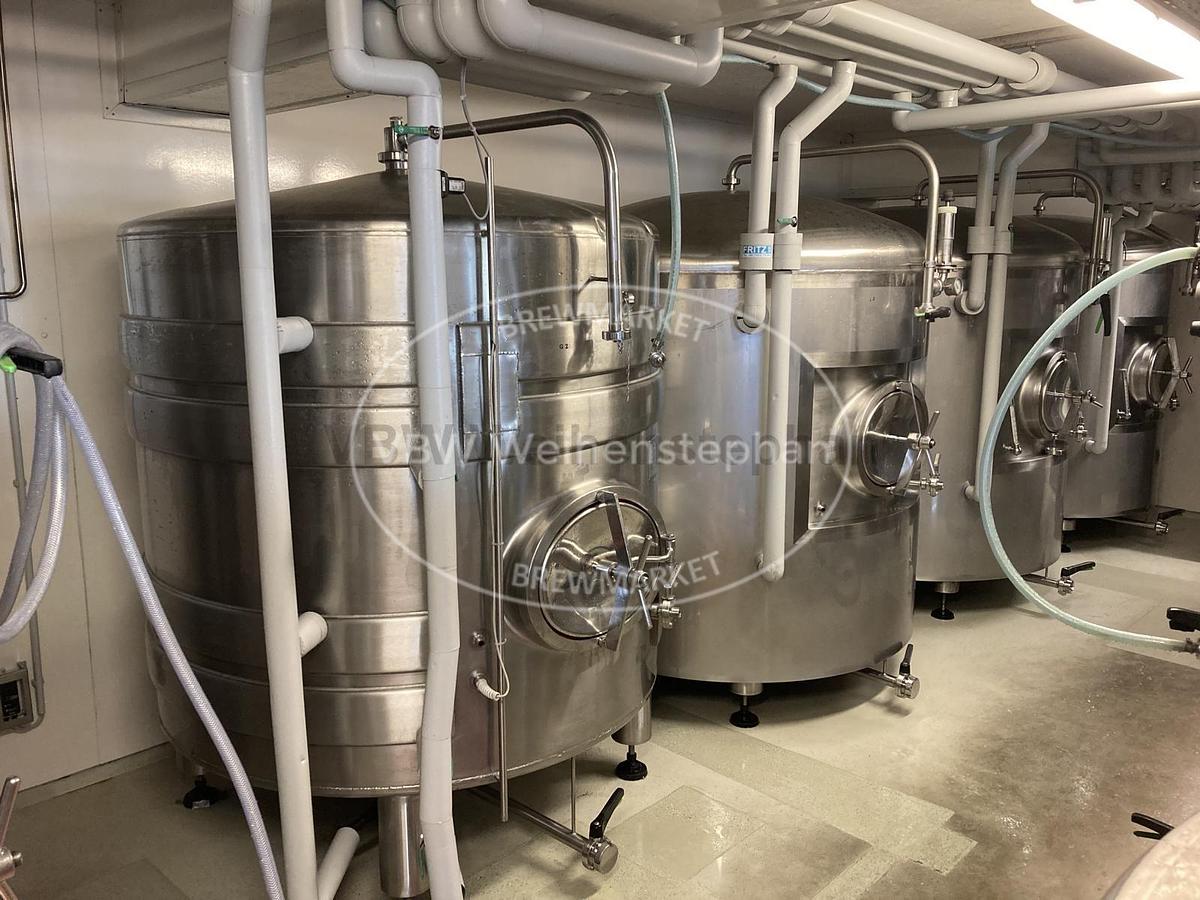 Used fermentation-, storage-, and pressure tanks [13 pcs]