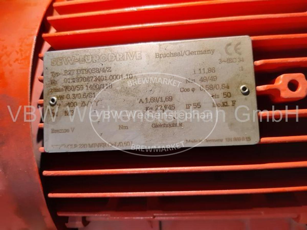 Used geared motor