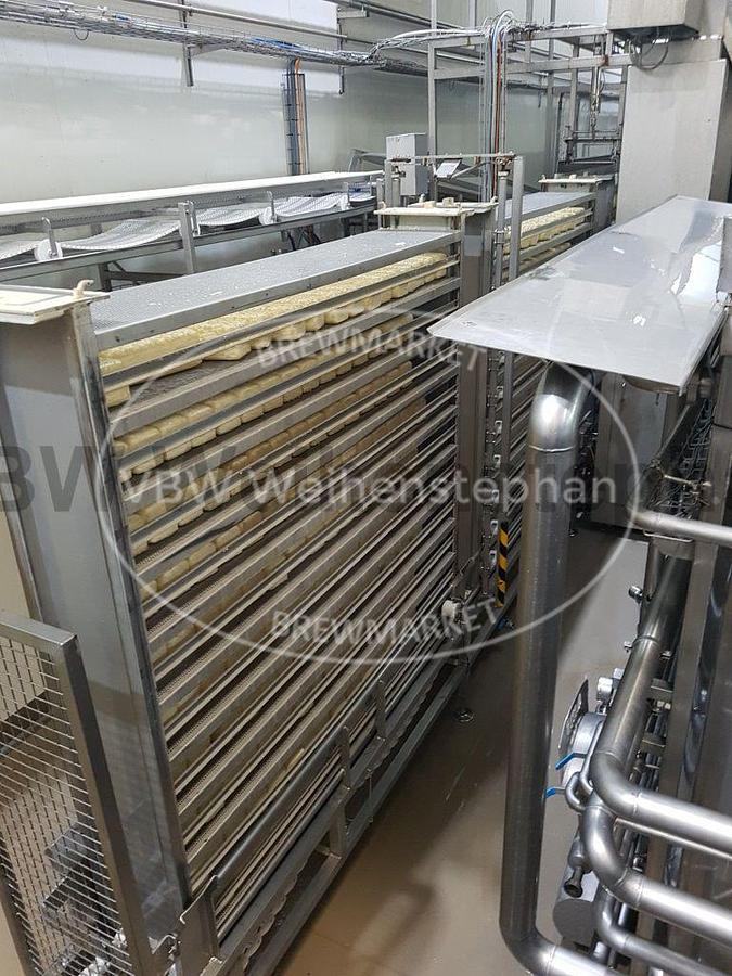 Used Loader and unloader for salt bath cheese trays