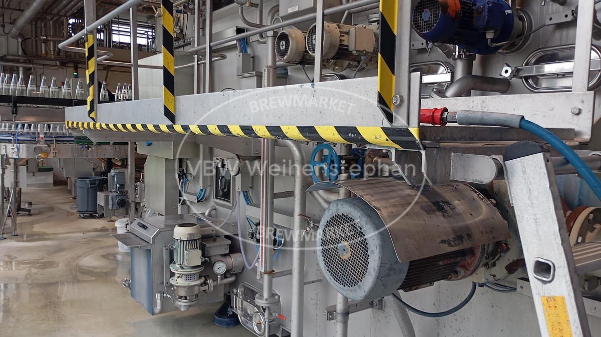 Used Glass bottle filling line