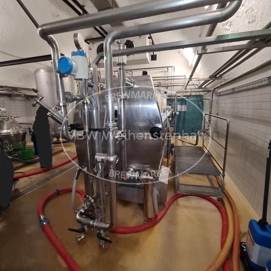 Used Kieselgur- and sterilising filter