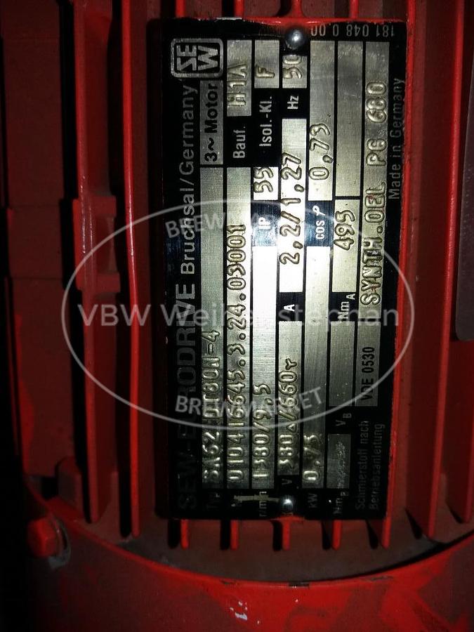 Used gear motor