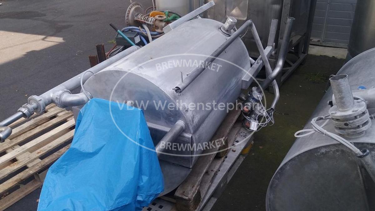 Used Kieselguhr dosing vessel