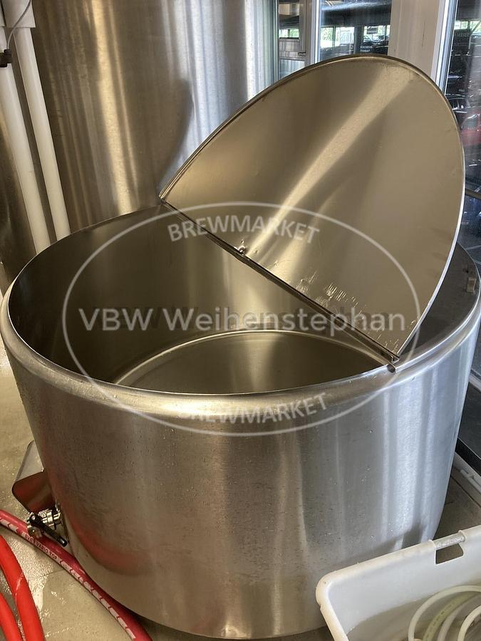 Used fermentation tub