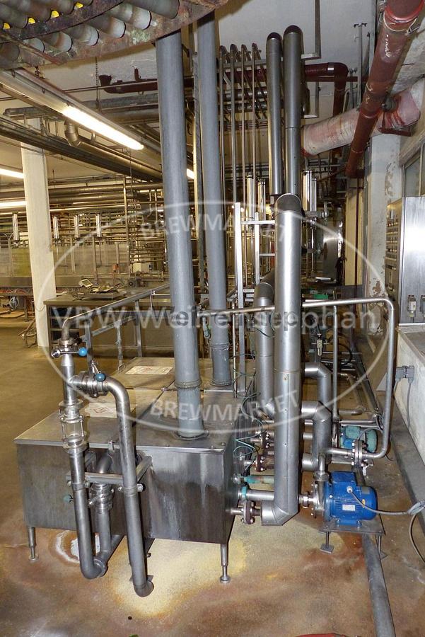 Used keg filling machine