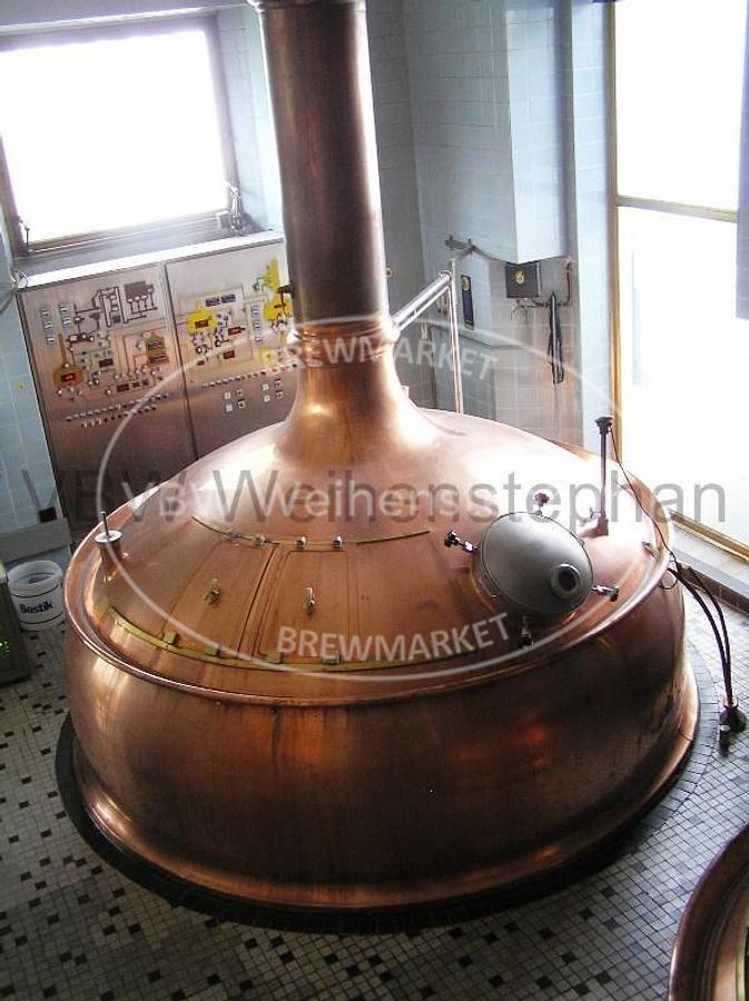 Used wort kettle