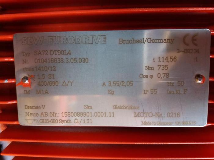 Gebraucht Getriebemotor