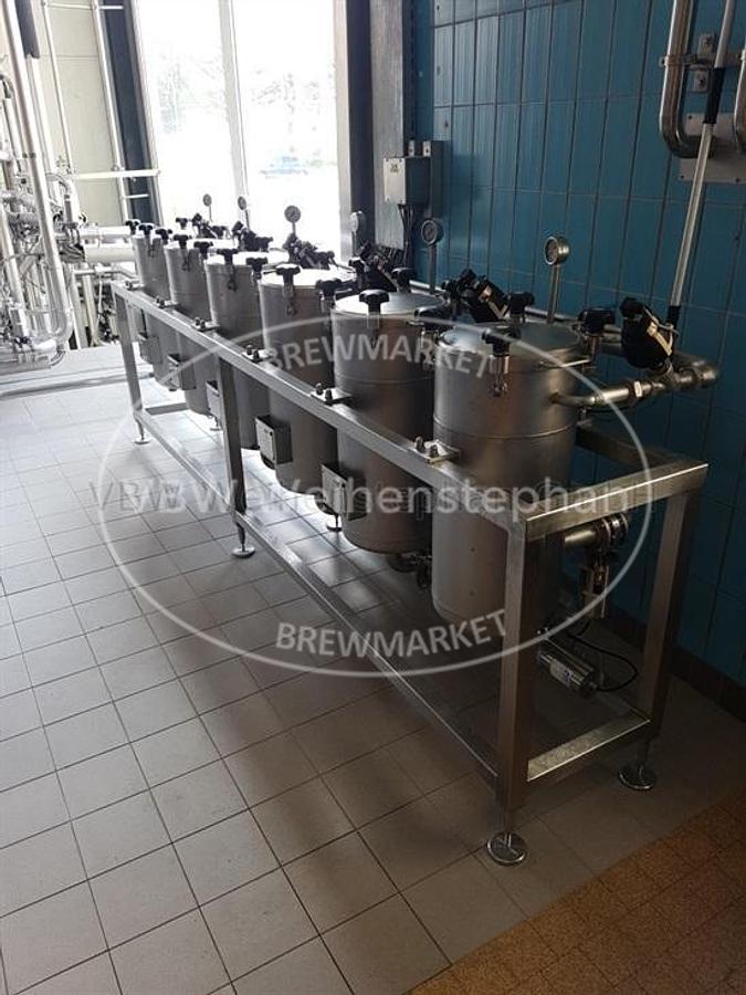 Used Hop dosage (6 vessels)