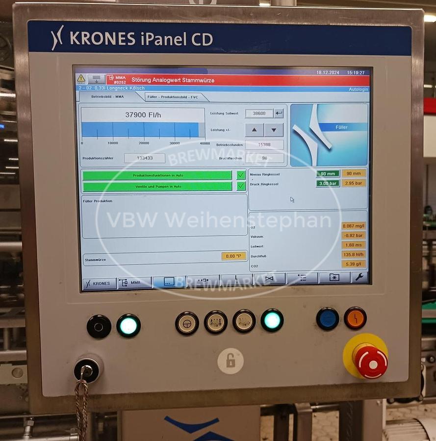 Gebraucht Glasflaschenfüller und -Verschließer