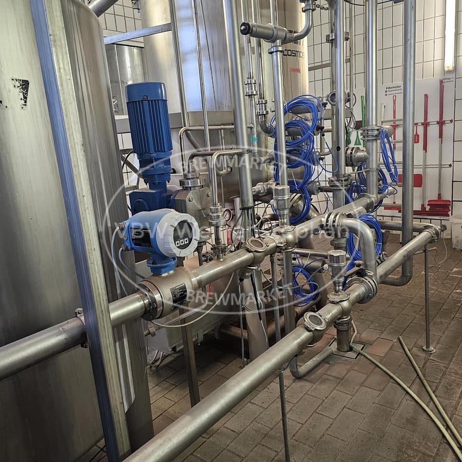 Used PVPP filtration plant