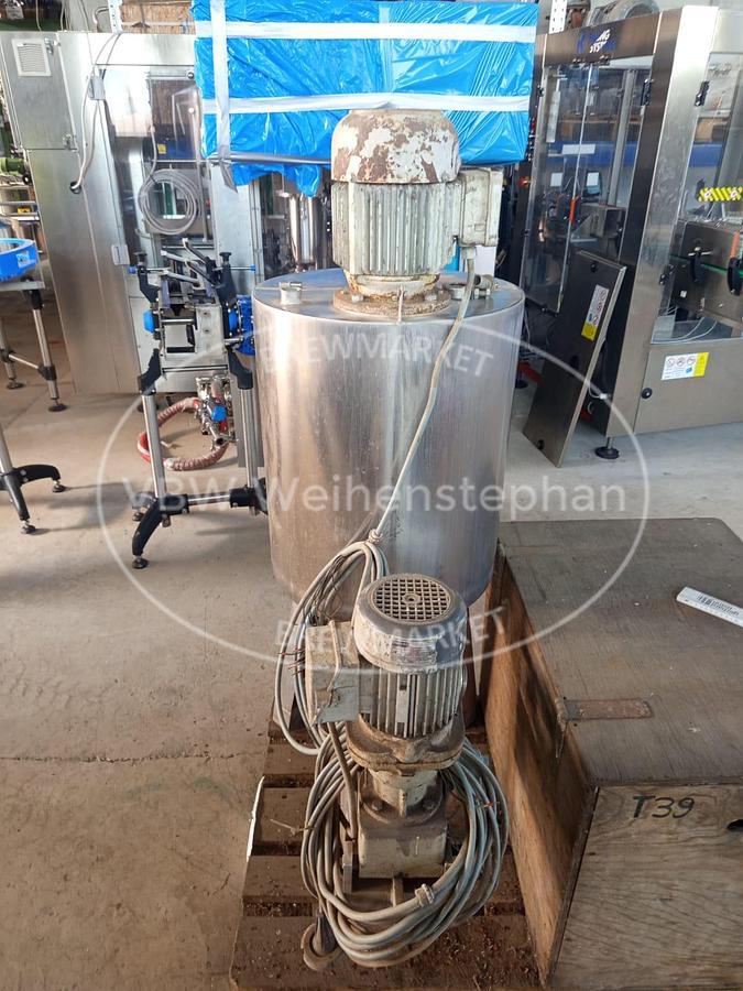 Used Kieselguhr dosing vessel