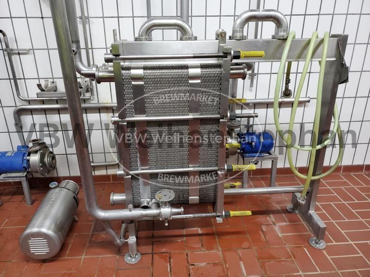 Used plate heat exchanger