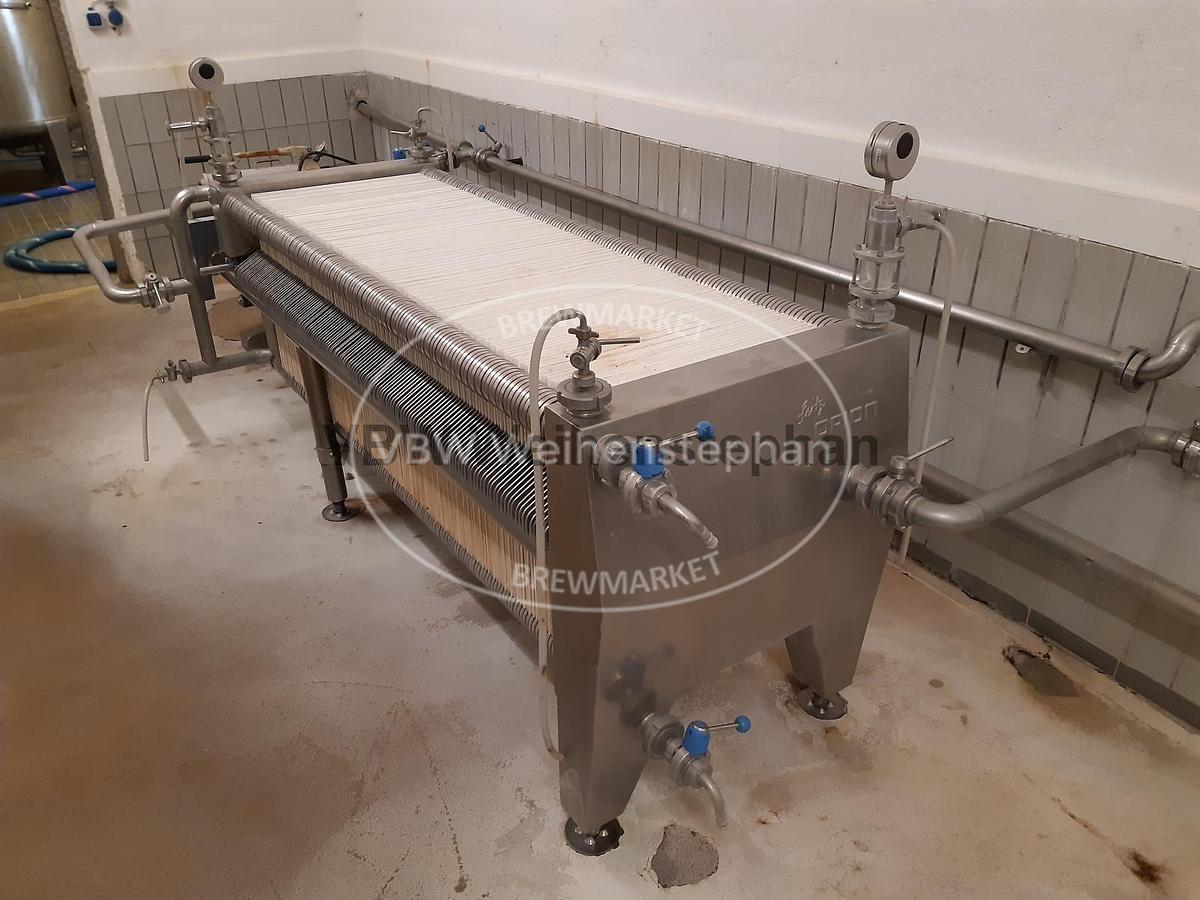 Used plate filter