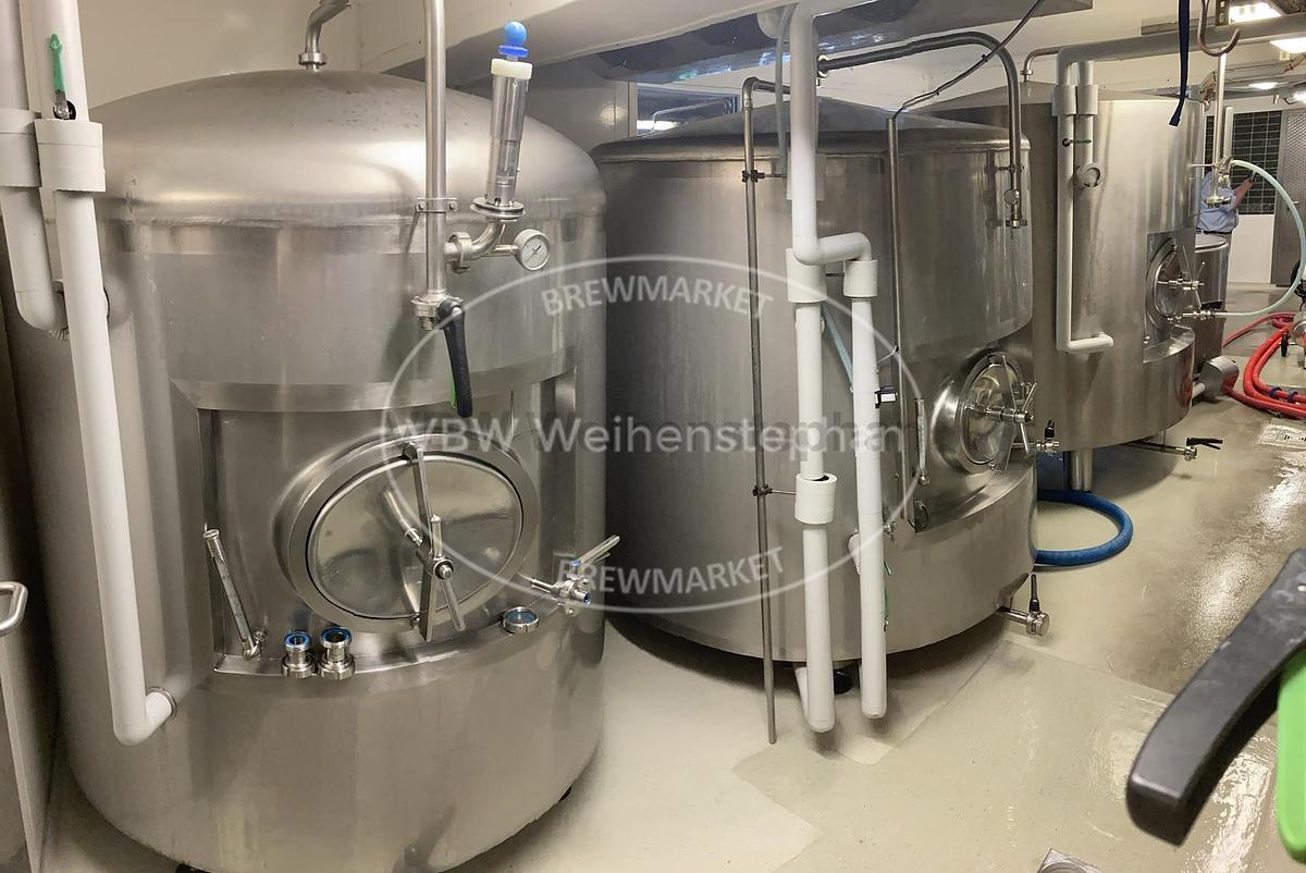 Used fermentation-, storage-, and pressure tanks [13 pcs]