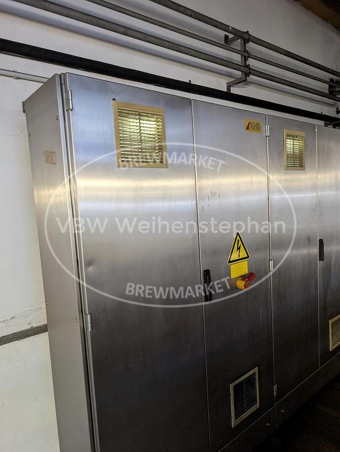 Used Glass bottle filler and capper