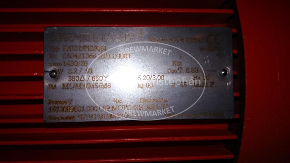 Used gear motor