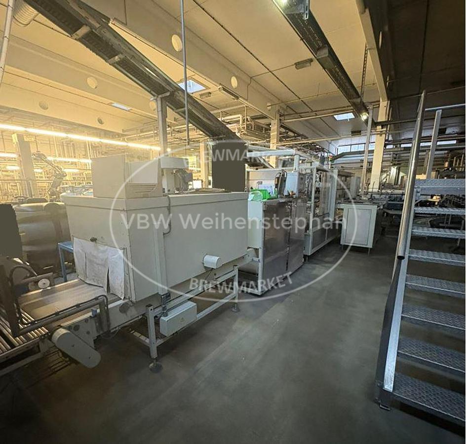 Used Tray packaging and shrink wrapping machine