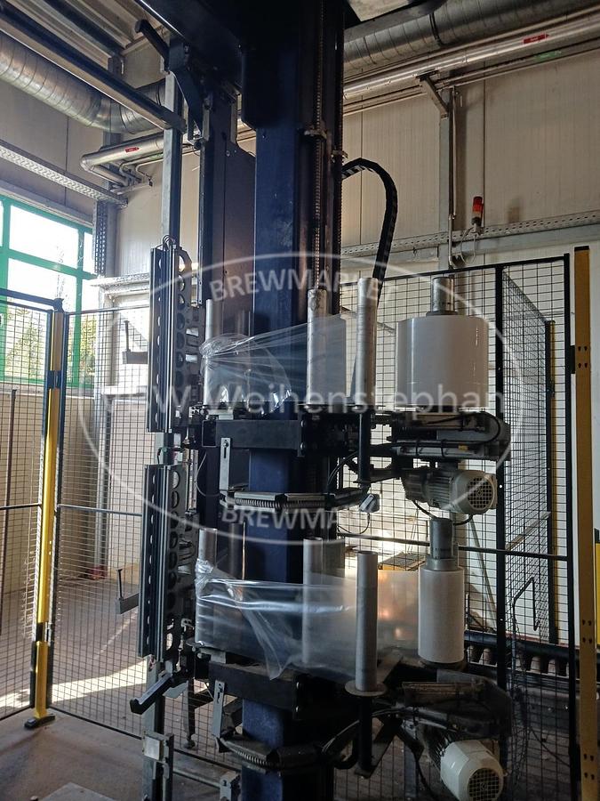 Used Banding machine, pallet labeling