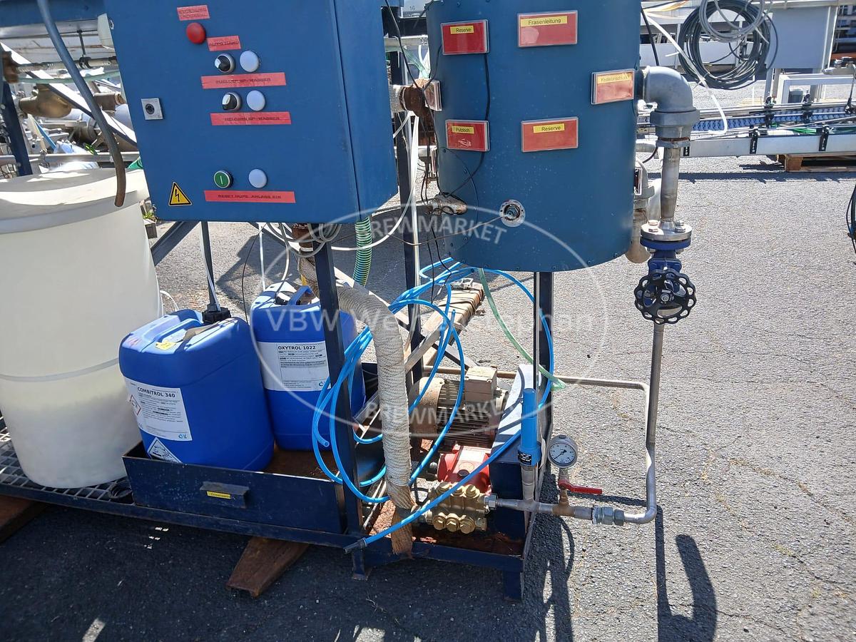 Used water softening plant