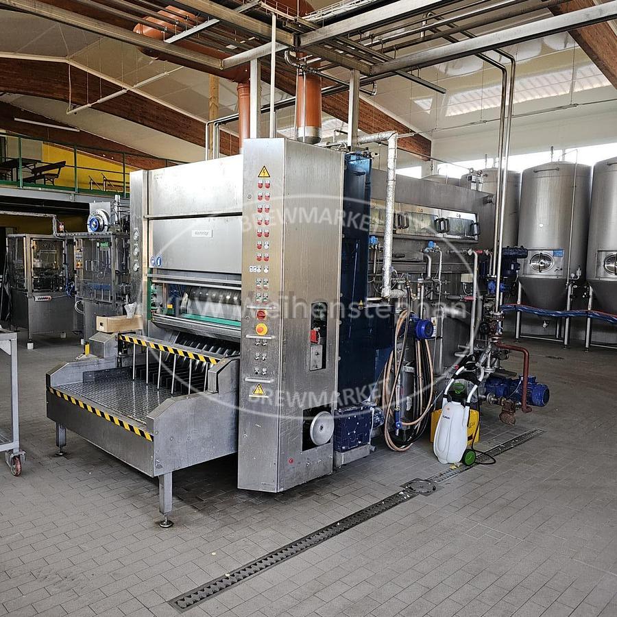 Used Glass bottle filling line