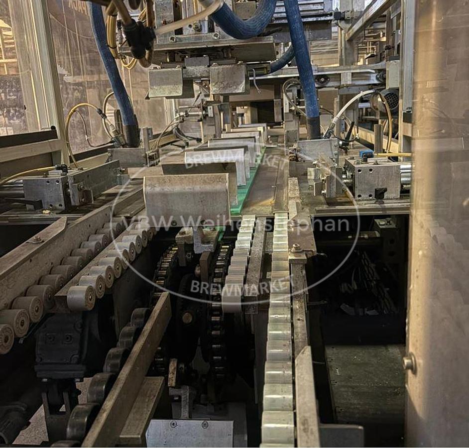 Used Tray packaging and shrink wrapping machine