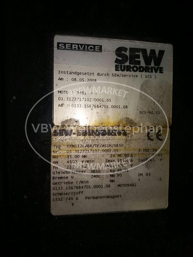 Gebraucht Servomotor