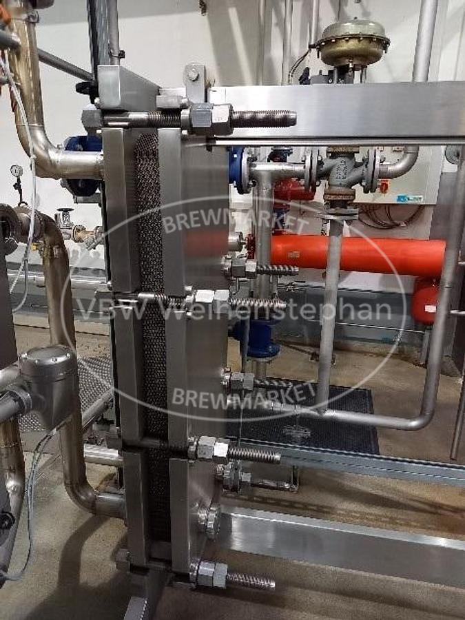 Used Beer preheater