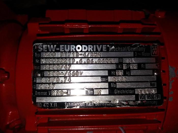 Gebraucht Getriebemotor