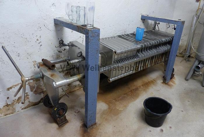 Used Kieselguhr filter