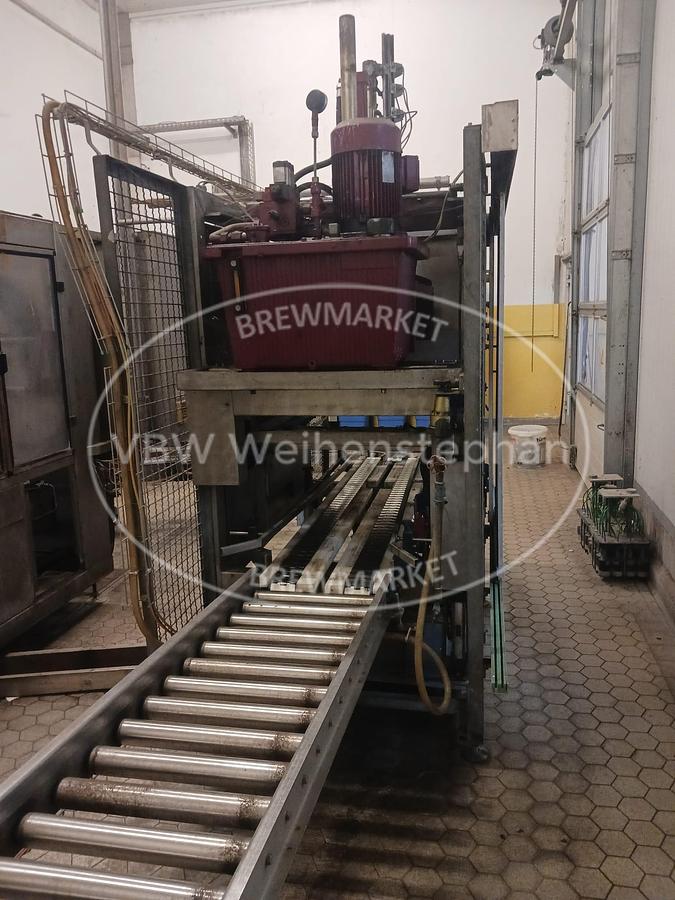 Used Glass bottle filling line