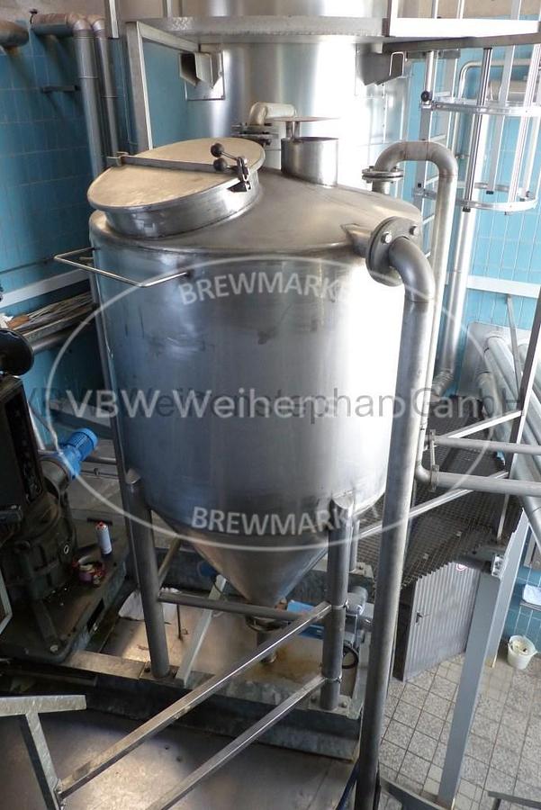 Used Trub collecting vessel